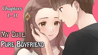 My Cute Pure Boyfriend  Visual Novel Ch 1  11 Full anime novel livestream pls use fullscreen [upl. by Bloch]