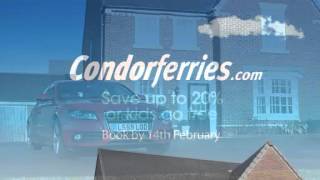 Travel between the UK Channel Islands and France with Condor Ferries [upl. by Turnheim]