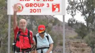 EndtoEnd 3 finishes the Heysen Trail with the Friends of the Heysen Trail August 2011 [upl. by Little]