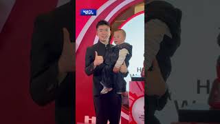 Zheng Siwei amp his son Aiden attend BWF World Tour Finals 2024 Gala Dinner｜China｜Badminton｜郑思维 [upl. by Linda]