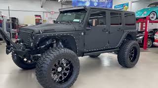 2014 JEEP WRANGLER  STARWOOD MOTORS FMJ BUILD [upl. by Nnaycart]