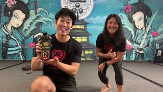 Weighted Burn Tabata Workout with Coach Jaden and Rei [upl. by Neit]