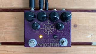 9v vs 18v  Analogman King of Tone [upl. by Londoner361]