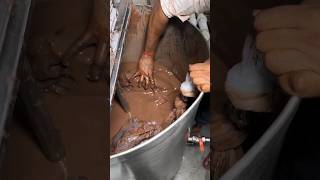 Chocolate ice cream Kaise banta hai making shortvideo [upl. by Choong]