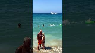 🇹🇷 KLEOPATRA BEACH ALANYA ANTALYA TURKEY in sunny day  4k 2024 [upl. by Emmons]