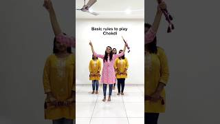 Basic Rules to Play Chokdi  Rhythm Dance Studio garba chokdi tutorial navratri2024 basicrules [upl. by Eirac]