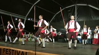 Sicilian folk dance Ballo bastoni [upl. by Lanza302]