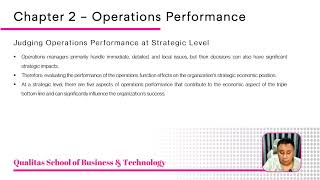 Operations Management Chapter 2  04 [upl. by Eniarol768]