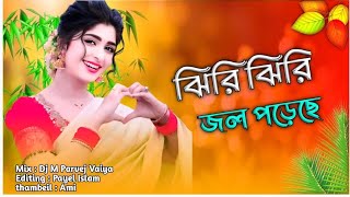 jiri jiri jol poriche dj l ঝিরি ঝিরি জল পড়েছে l Bangla Dj Song l Tipi Tipi Jol Poriche Dj Gan2024 [upl. by Nnyl]