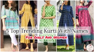 2025 Types of kurtis with namesLatest kurti designkurtis for girlswomenkurtis names [upl. by Schouten12]