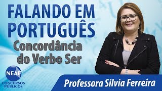 Falando em Português Concordância do Verbo Ser [upl. by Dynah]