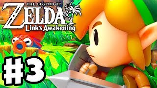 The Legend of Zelda Links Awakening  Gameplay Part 3  Key Cavern Nintendo Switch [upl. by Mauralia]