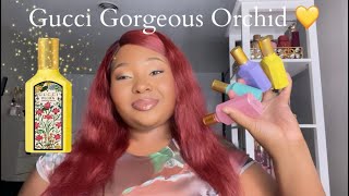 GUCCI FLORA GORGEOUS ORCHID💛 MY COLLECTION IS FINALLY COMPLETE 😍fragrances designerfragrances [upl. by Yltsew]