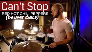 Red Hot Chili Peppers  Cant Stop  Isolated Drums Only 🎧High Quality Audio [upl. by Herc]