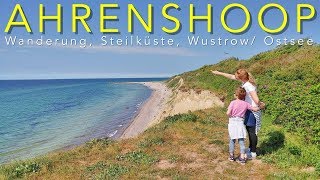 Steilküste Ahrenshoop nach Wustrow Ostsee Fernwanderweg E9 [upl. by Yrol]