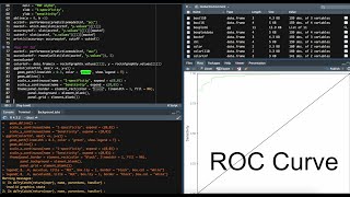 How to create ROC curve in R  ROC and AUC in R Simple ROC [upl. by Llevol]