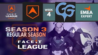 FACEIT League Season 03  Week 04  EMEA Expert  The Flame vs Goud Guys [upl. by Notsae]