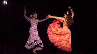 Sevillanas Spanish Flamenco dance  demonstration for Flamenco  You Can Do It by Puela Lunaris [upl. by Saffian]