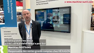 Plateforme en ligne pour capitaliser sur les connaissances en CAO FAO simulation contrôle Hexagon [upl. by Hanway]