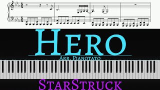 Sterling Knight  Hero From Disneys quotStarStruckquot  Piano cover by Pianotato [upl. by Htebzile49]