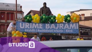 Nata e Bajramit me dhurata e bakllavë në Klinë [upl. by Sherman]