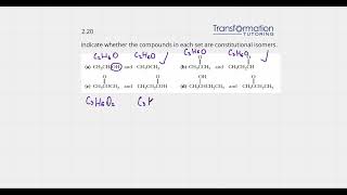 How To Identify Constitutional Isomers Organic Chemistry Made EASY [upl. by Ecnaled]