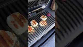 Grillkäse Halloumi im OptiGrill  Mit diesem Trick wird er nicht so platt 💡 [upl. by Perrins]