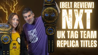 NXT UK Tag Team Championship Replica Belts Review [upl. by Scharaga498]