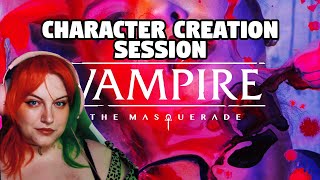 Vampire the Masquerade  Darkest Night  Character Creation [upl. by Mignonne]