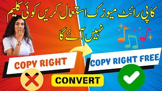 Make Any Song Copyright Free in 5 Minutes Flat  Copyright free background music [upl. by Ydarg167]