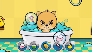 Bimi Boo  Baby Piano  Bath Game  Super Learning Games  Part 1 [upl. by Laoj]