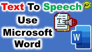 Microsoft Words Hidden Feature That Reads Your Text OUT LOUD  Text To Speech [upl. by Airec735]