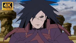 Madara vs Shinobi Alliance 4K 60FPS Naruto Shippuden [upl. by Doowyah]