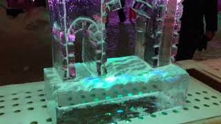 Ice Sculptures Quebec Carnival 2018 [upl. by Whitby224]