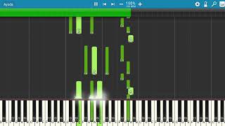 Arcángel  Bonita  Piano Tutorial  Midi [upl. by Otina]