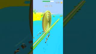 Spiral roll 🥐 Game Level 37 New Play ytshorts trending gaming [upl. by Anglim553]