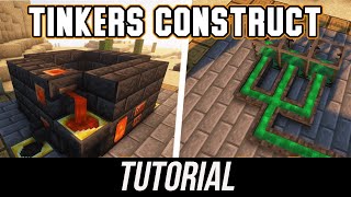 Tinkers Construct tutorial  guide 1165  1182 Part 2 Smelter minecraft java edition [upl. by Micah244]