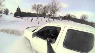 Honda Ridgeline G1 2012 in Snow [upl. by Atikat61]