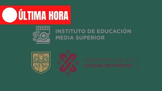 Convocatoria 2da Vuelta Instituto de Educación Media Superior IEMS 2024 [upl. by Amos]