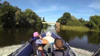 GOPROHERO3 excellent rib 35040hp yamaha autolube full throttleRAW [upl. by Vite713]