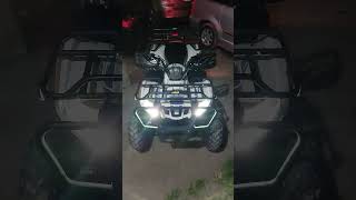 cuatrimoto ATV 150 de Italika con alarma instalada [upl. by Aierdna]