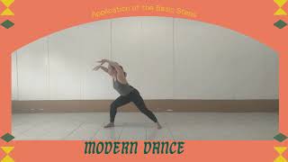 Modern Dance Choreography  Application of the Basic Steps [upl. by Monarski]