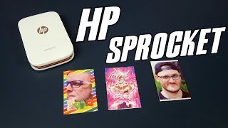 HP Sprocket  test recenzja review kieszonkowej drukarki do samoprzylepnych zdjęć [upl. by Artenak703]