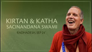 Day 1  Kirtan and Katha with Sacinandana Swami  Holy Name Immersion 2024 [upl. by Brenan]