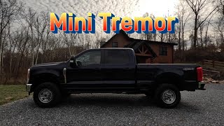 Finally Got The Mini Tremor Lift On My 2024 F250 XL And It Looks Great [upl. by Leaw]