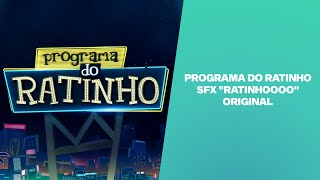 Programa do Ratinho  SFX quotRatinhoooquot original [upl. by Idet471]