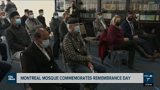 Montreal Ahmadiyya mosque’s Remembrance Day [upl. by Anileuqcaj]