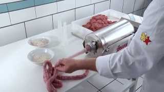 Insaccatrici manuali SIRMAN  Manual sausage fillers stuffers [upl. by Acnaiv]