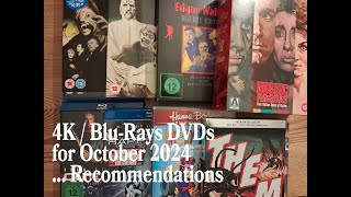 4K Blurays DVDs Watched This Month Quick Reviews [upl. by Dinan]