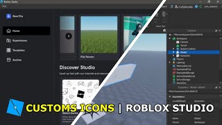 How To Get The New Custom Icons  ROBLOX STUDIO 2024 [upl. by Deenya108]